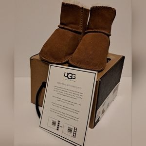 Ugg Boots infant Size 2/3 Small  6-12 Months EUC brown boots